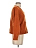 Paige Solid Orange Pullover Sweater Size S - photo 4