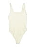 OQQ Ivory Bodysuit Size S - photo 1