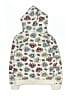 Nickelodeon Ivory Zip Up Hoodie Size 7 - photo 2