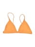 Unbranded Solid Orange Swimsuit Top Size M - photo 1