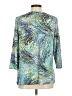 Cappagallo Teal 3/4 Sleeve Blouse Size M - photo 2