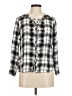 Daniel Rainn 100% Polyester Silver Long Sleeve Blouse Size M - photo 1