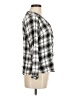 Daniel Rainn 100% Polyester Silver Long Sleeve Blouse Size M - photo 4
