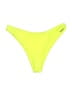 Shein Solid Yellow Swimsuit Bottoms Size M - photo 1