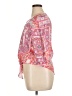 Willi Smith 100% Polyester Pink 3/4 Sleeve Blouse Size XL - photo 5