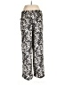 Tahari Animal Print Silver Casual Pants Size L - photo 2
