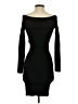 Love Always Solid Black Cocktail Dress Size M - photo 2