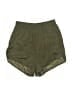 Assorted Brands 100% Nylon Solid Green Athletic Shorts Size L - photo 1