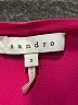 Sandro Pink 3/4 Sleeve Blouse Size Lg (3) - photo 7