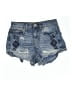 Mudd Stars Blue Denim Shorts Size 1 - photo 1