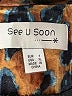 See U Soon Animal Print Gold Blazer Size XL - photo 6