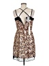 Adelyn Rae 100% Polyester Gold Cocktail Dress Size M - photo 2