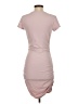 Express Solid Pink Casual Dress Size S - photo 2