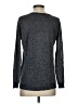 Whistles Metallic Gray Pullover Sweater Size S - photo 2