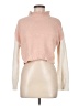 Society 212 100% Polyester Pink Turtleneck Sweater Size M - photo 1