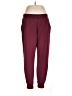 Athletic Works Solid Burgundy Sweatpants Size 12 - 14 - photo 1