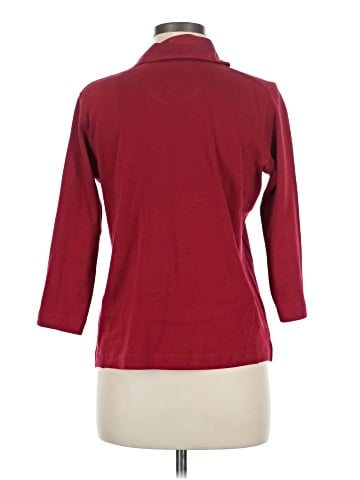 Oxford 3/4 Sleeve Blouse (view 2)