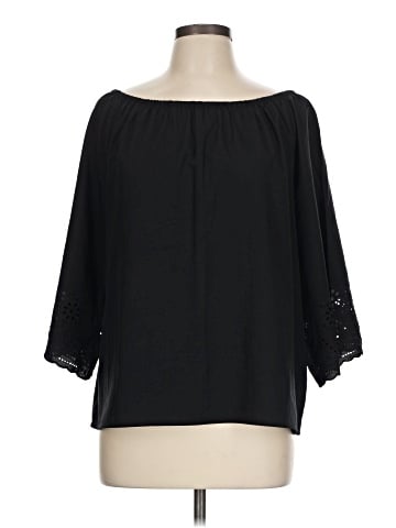 Easywear by Chico's 3/4 Sleeve Blouse (view 1)