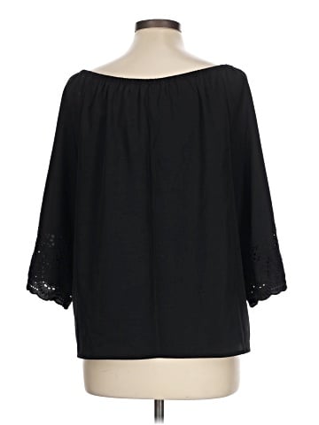 Easywear by Chico's 3/4 Sleeve Blouse (view 2)