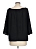 Easywear by Chico's 100% Polyester Black 3/4 Sleeve Blouse Size Lg (2) - photo 2