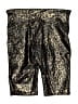 SPANX Animal Print Gold Cargo Shorts Size S - photo 2