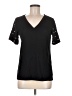 Entro Black Short Sleeve Top Size M - photo 1