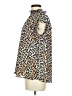 Sugarlips 100% Polyester Animal Print Brown Sleeveless Blouse Size M - photo 5