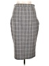 Portmans Plaid Gray Formal Skirt Size 12 - photo 2