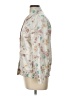 JG Collection by Joyce Floral Ivory 3/4 Sleeve Blouse Size L (estimated) - photo 5