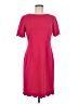 Glamour Solid Pink Cocktail Dress Size 8 - photo 1