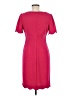 Glamour Solid Pink Cocktail Dress Size 8 - photo 2