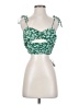 Lulus 100% Polyester Green Sleeveless Top Size S - photo 1