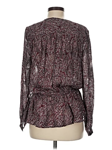Rebecca Minkoff Long Sleeve Silk Top (view 2)