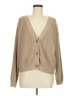 Unbranded 100% Acrylic Tan Cardigan Size M - photo 1