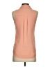 Express Outlet 100% Polyester Orange Sleeveless Blouse Size XS - photo 2