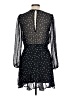 Mi ami 100% Polyester Polka Dots Black Cocktail Dress Size L - photo 2