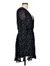 Mi ami 100% Polyester Polka Dots Black Cocktail Dress Size L - photo 4