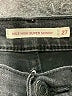 Levi's Hearts Black Jeans Size 27 waist - photo 7
