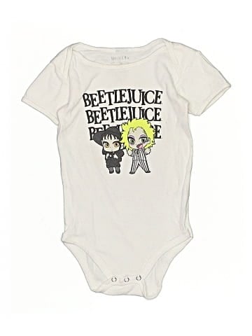 Beetlejuice Short Sleeve Onesie (view 1)