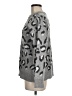 Kendall & Kylie Animal Print Gray Pullover Sweater Size M - photo 5
