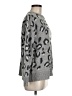 Kendall & Kylie Animal Print Gray Pullover Sweater Size M - photo 4