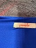 Pomelo Chevron-herringbone Blue Casual Dress Size XXS (estimated) - photo 7