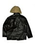 Assorted Brands 100% Polyester Green Brown Faux Leather Jacket Size 8 - photo 2