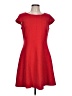 Unbranded 100% Polyester Solid Red Casual Dress Size 12 - photo 1