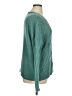 Pink Clover 100% Polyester Teal Pullover Sweater Size XL - photo 4