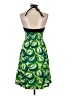 Unbranded Tropical Green Cocktail Dress Size S (estimated) - photo 2