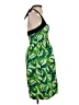 Unbranded Tropical Green Cocktail Dress Size S (estimated) - photo 4