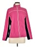 SJB Active by St. John's Bay 100% Polyester Color Block Pink Track Jacket Size M - photo 1