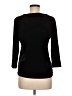 DKNY Black 3/4 Sleeve Top Size M - photo 2