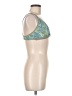 Athleta 100% Polyester Paisley Teal Swimsuit Top Size L - photo 4